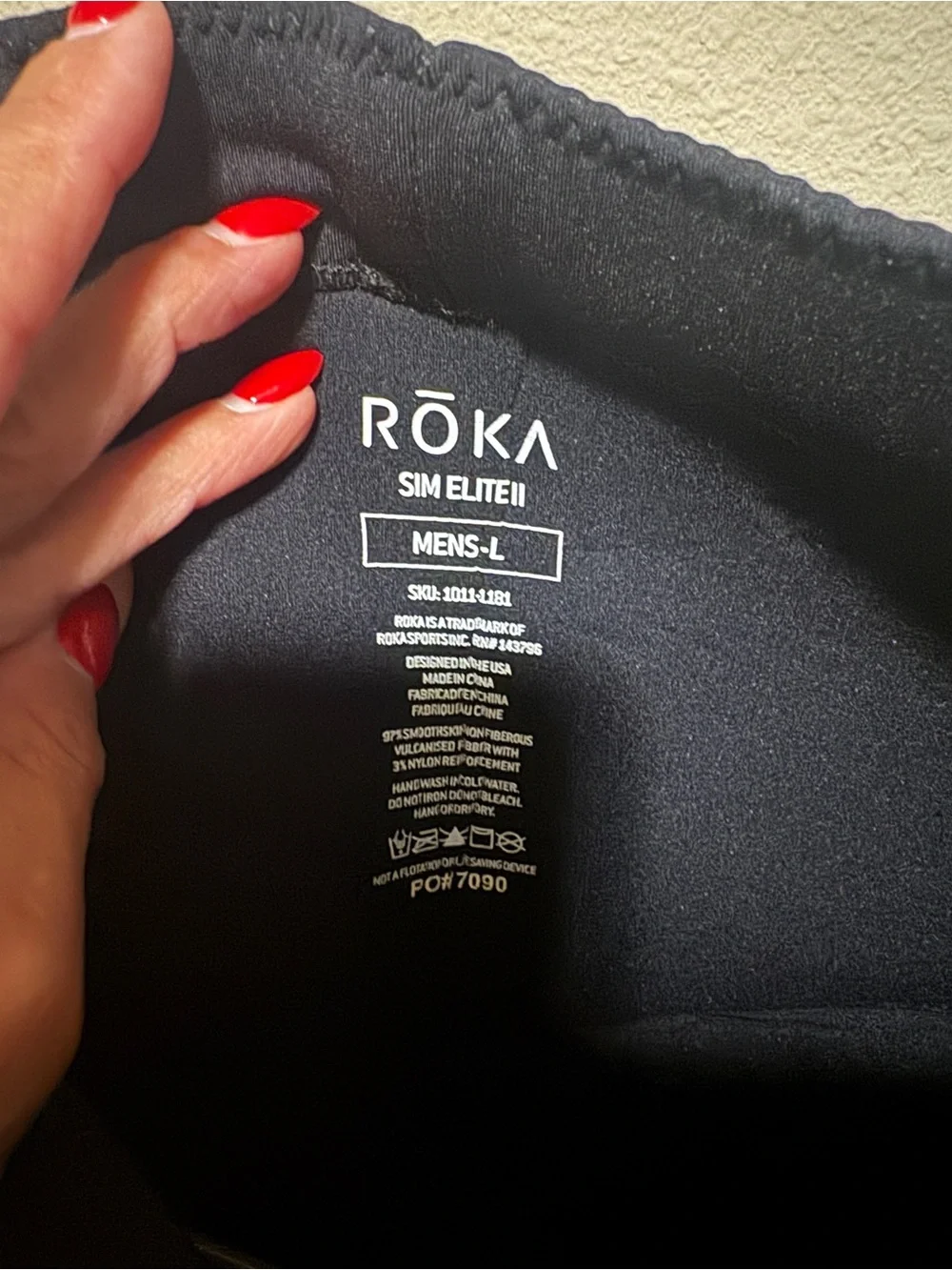 ROKA branded neoprene